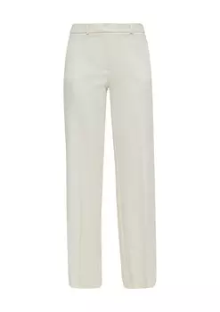 Брюки COMMA Wide leg Pleated Pants, экрю