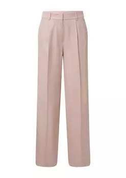 Брюки COMMA Wide leg Pleated Pants, цвет Nude