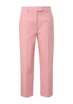 Брюки COMMA Wide leg Pleated Pants, розовый