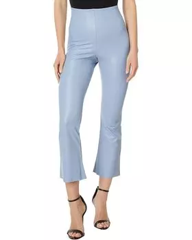 Брюки Commando Faux Leather Cropped Flare, цвет Vintage Blue