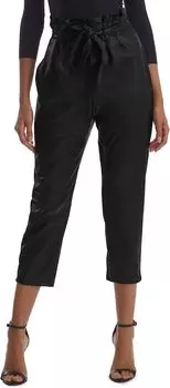 Брюки Commando Faux Leather Paperbag Pants SLG451, черный
