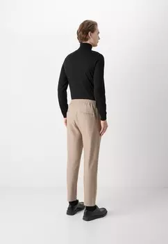 Брюки Como Tapered Drawstring Pants Les Deux, бежевый