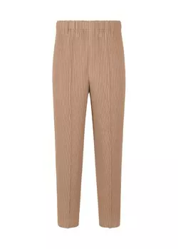 Брюки compleat trousers Homme Pliss Issey Miyake, бежевый