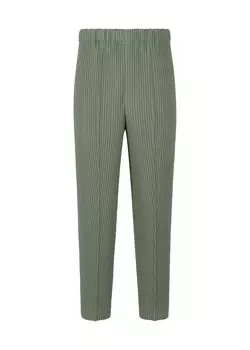 Брюки compleat trousers Homme Pliss Issey Miyake, зеленый