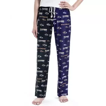 Брюки Concepts Sport Baltimore Ravens, фиолетовый