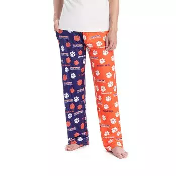 Брюки Concepts Sport Clemson Tigers, оранжевый