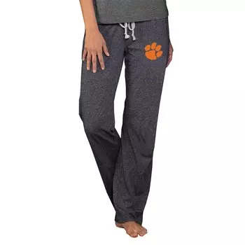 Брюки Concepts Sport Clemson Tigers, угольный