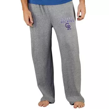 Брюки Concepts Sport Colorado Rockies, серый