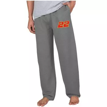 Брюки Concepts Sport Joey Logano, серый