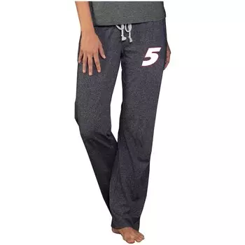 Брюки Concepts Sport Kyle Larson, угольный