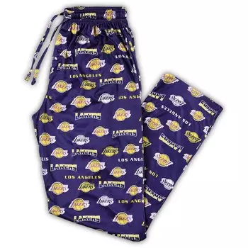 Брюки Concepts Sport Los Angeles Lakers, фиолетовый