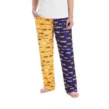 Брюки Concepts Sport Lsu Tigers, фиолетовый