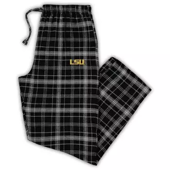 Брюки Concepts Sport Lsu Tigers, угольный
