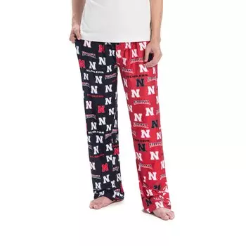 Брюки Concepts Sport Nebraska Huskers, алый