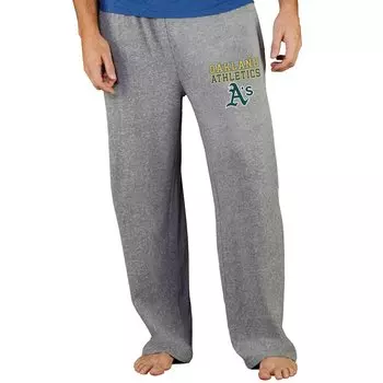 Брюки Concepts Sport Oakland Athletics, серый