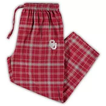 Брюки Concepts Sport Oklahoma Sooners, малиновый