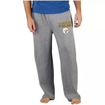 Брюки Concepts Sport Pittsburgh Steelers, серый