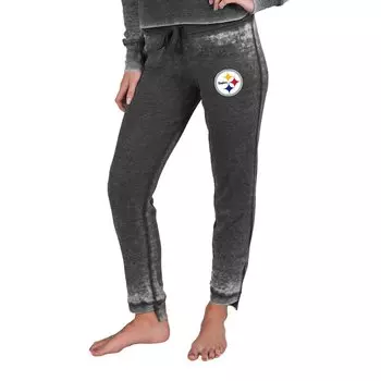 Брюки Concepts Sport Pittsburgh Steelers, угольный