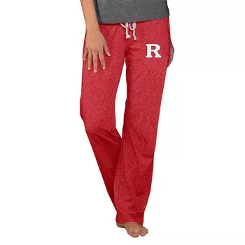 Брюки Concepts Sport Rutgers Scarlet Knights, красный