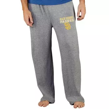 Брюки Concepts Sport San Diego Padres, серый
