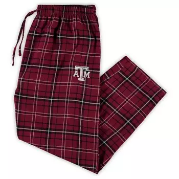 Брюки Concepts Sport Texas A And M Aggies, бордовый