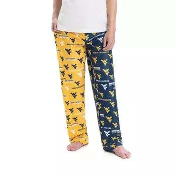 Брюки Concepts Sport West Virginia Mountaineers, нави
