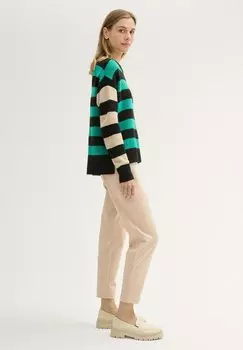 Брюки CONSTRUCTED TOM TAILOR DENIM, бежевый