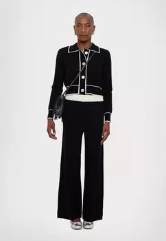 Брюки CONTRAST LOUNGE KNITID, черный