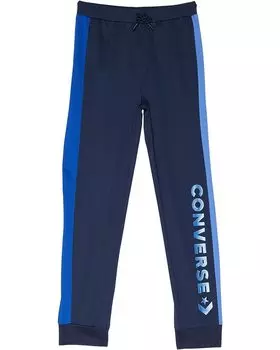 Брюки Converse Asymmetrical Color-Block Pants, цвет Obsidian