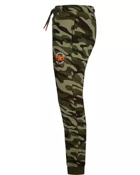 Брюки Converse Knee Patch Camo Joggers, цвет Field Surplus