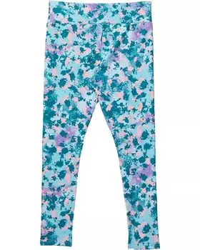 Брюки Converse Printed High-Rise Leggings, цвет Light Aqua