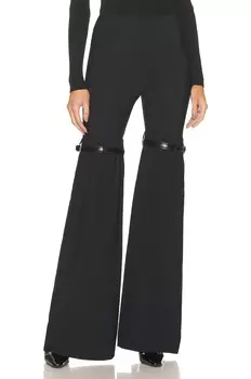 Брюки Coperni Hybrid Flare Trouser, черный