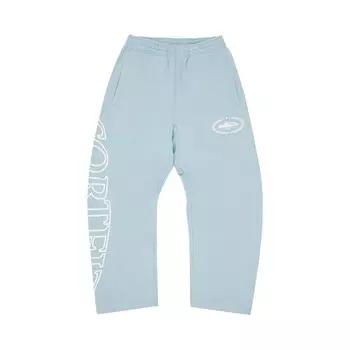 Брюки Corteiz Superior Royale Open Hem Pant, цвет Baby Blue