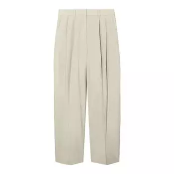 Брюки COS Wide-Leg Tailored, бежевый