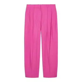 Брюки COS Wide-Leg Tailored, розовый