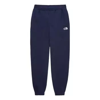 Брюки cotton essential jogger pants 'navy' The North Face, синий