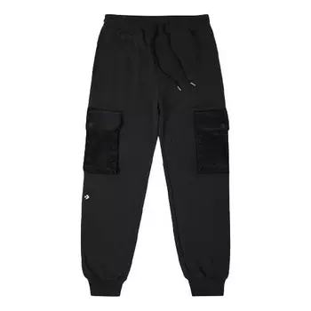 Брюки cotton pants 'black' Converse, черный