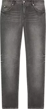 Брюки Courrges 5 Pocket Denim 'Stonewashed', черный