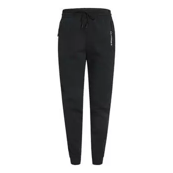 Брюки court life style slim pants 'black' Converse, черный