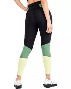 Брюки Craft Pro Charge Blocked Tights, цвет Giallo/Black