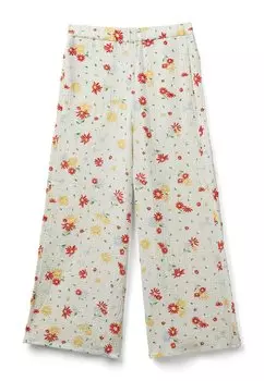 Брюки CREPON ALLOVER CON VITA ELASTICATA. United Colors of Benetton, бежевый