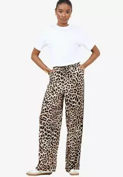 Брюки CRINKLE WIDE LEG Lipsy, мультиколор