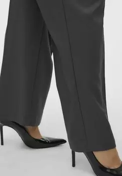 Брюки CRITA Vero Moda Curve, темно-серый