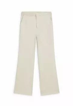 Брюки CROPPED FLARE Massimo Dutti, цвет Stone