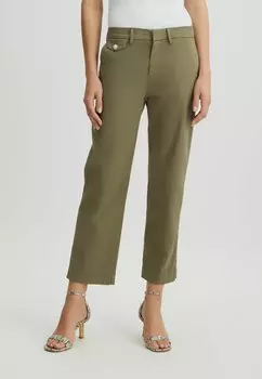 Брюки CROPPED LIU JO, оливковый