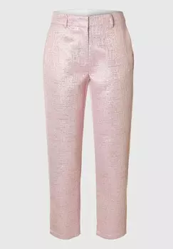 Брюки CROPPED Selected Femme, розовый