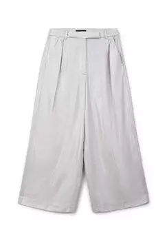 Брюки CULOTTE SPALMATO ARABIA Calliope, серебряный
