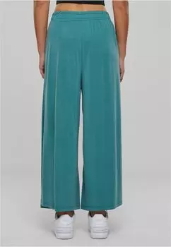 Брюки Culotte Urban Classics, зеленый