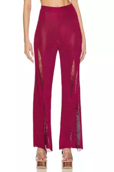 Брюки Cult Gaia Katana, цвет Carmine