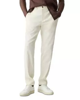 Брюки "Curtis" на шнурке из качественного льна Theory, слоновая кость/кремовый